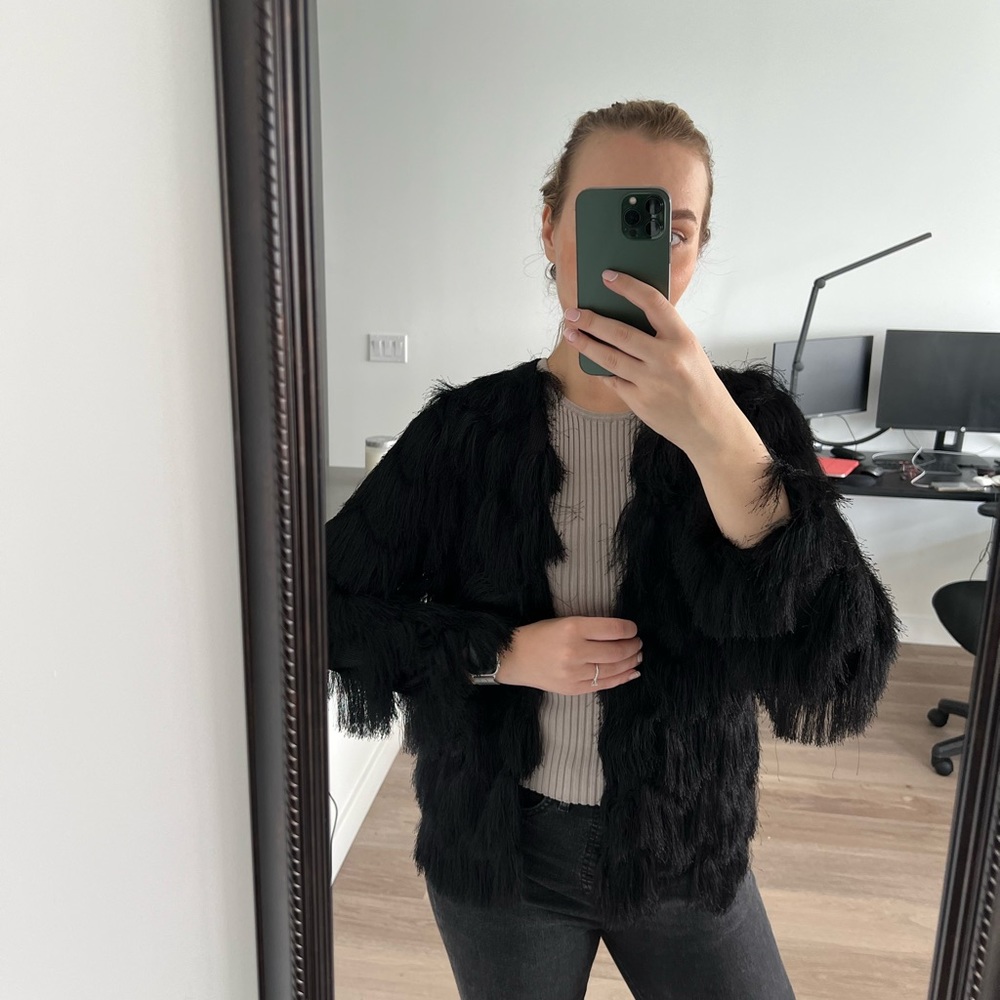 Hippie fringe jacket